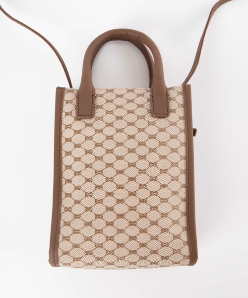 WEGO（ウィゴー）の「WEGO/パイピングハンドルショルダー（ショルダーバッグ・レディース・ブラック系その他/グリーン/ホワイト系その他/その他1/ブラック・FREE）」の20枚目の写真