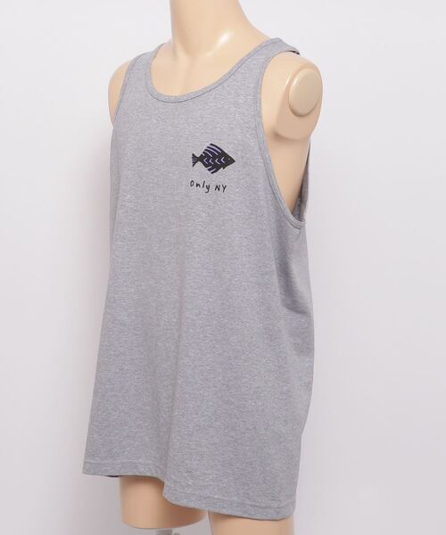 ONLY NY（オンリーニューヨーク）の「【ONLY NY】オンリーニューヨーク 21SS  Playa Tank Top（タンクトップ・メンズ・グレー・LARGE）」の3枚目の写真