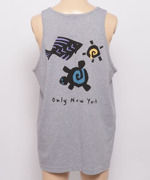 ONLY NY（オンリーニューヨーク）の「【ONLY NY】オンリーニューヨーク 21SS  Playa Tank Top（タンクトップ・メンズ・グレー・LARGE）」の2枚目の写真