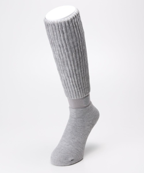 KATHARINE ROSS（キャサリンロス）の「【okamoto./岡本】靴下サプリ まるでこたつソックス ルームソックス WEB限定（ソックス/靴下・レディース・ブラック/グレー/ボルドー/ピンク/モカ/ブラウン/パープル/グリーン/イエロー・MEDIUM/LARGE）」の15枚目の写真