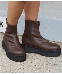 anap mimpi | 厚底ステッチショートブーツ(ブーツ)