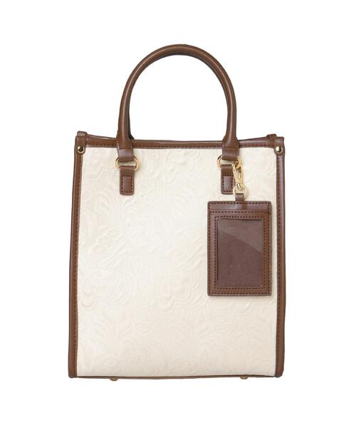 INGNI（イング）の「配色ショルダーBAG（トートバッグ・レディース・ブラック/ブラウン・ONE SIZE）」の3枚目の写真