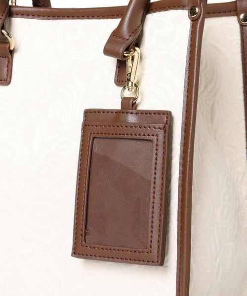 INGNI（イング）の「配色ショルダーBAG（トートバッグ・レディース・ブラック/ブラウン・ONE SIZE）」の7枚目の写真