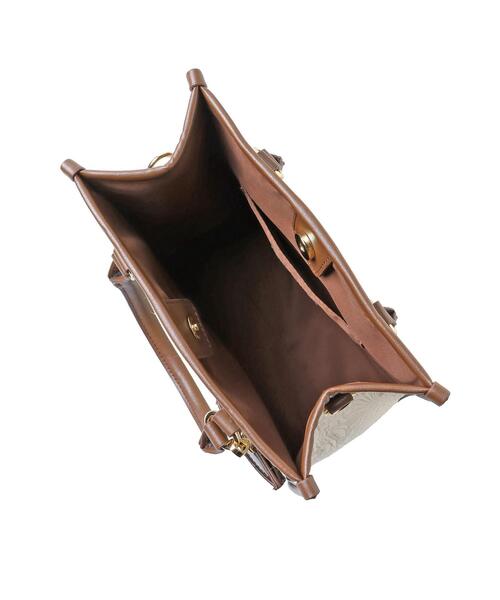 INGNI（イング）の「配色ショルダーBAG（トートバッグ・レディース・ブラック/ブラウン・ONE SIZE）」の9枚目の写真