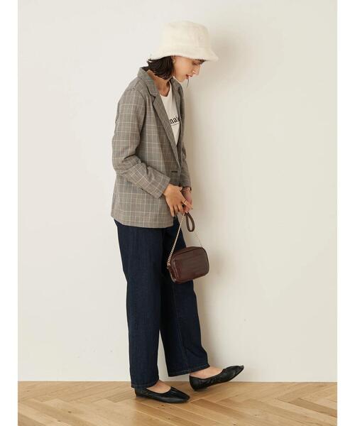 earth music&ecology（アースミュージックアンドエコロジー）の「ファーバケットハット＊（キャップ・レディース・アイボリー/ブラウン/ブラック・FREE）」の13枚目の写真