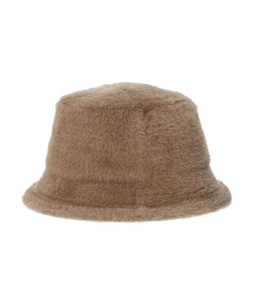 earth music&ecology（アースミュージックアンドエコロジー）の「ファーバケットハット＊（キャップ・レディース・アイボリー/ブラウン/ブラック・FREE）」の17枚目の写真