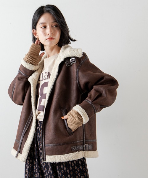 ANGIE（アンジー）の「リブニットアームウォーマー/手袋（手袋・レディース・ベージュ/ライトブラウン/杢グレー・FREE）」の5枚目の写真