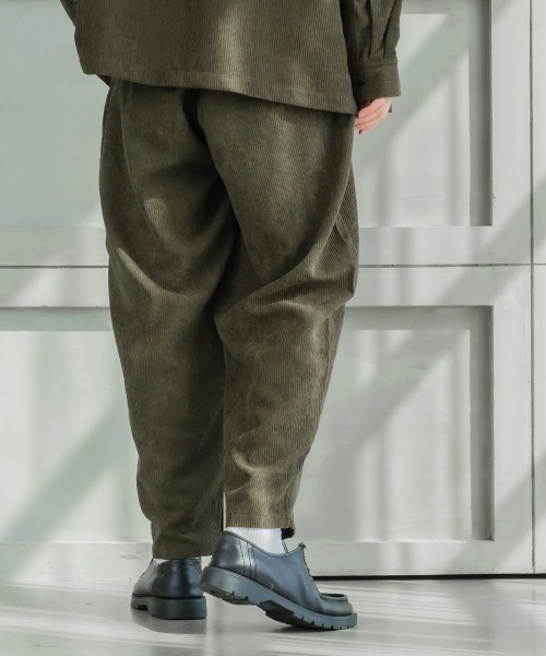 SIDEWAY STANCE（サイドウェイスタンス）の「【SIDEWAY STANCE】コーデュロイ バルーンシルエット イージーパンツ（その他パンツ・メンズ・ブルー/カーキ/ホワイト/ベージュ/バーガンディー・MEDIUM/LARGE）」の20枚目の写真