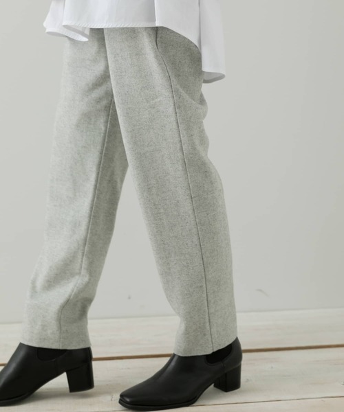 URBAN RESEARCH Sonny Label(アーバンリサーチサニーレーベル)の「ツイードイージーストレートパンツ(その他パンツ・レディース・ブラック/グレー・FREE)」の22枚目の写真