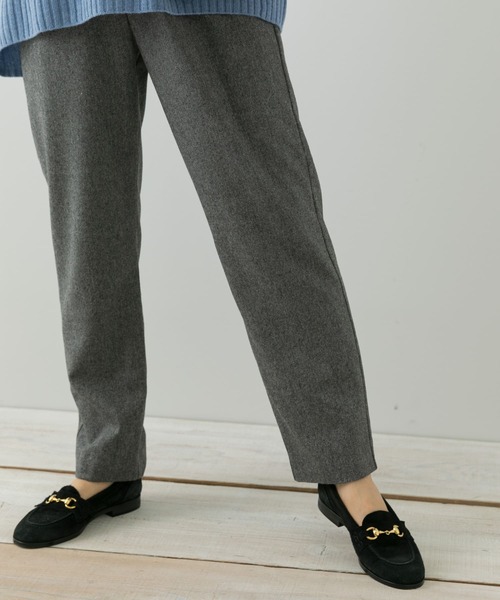 URBAN RESEARCH Sonny Label(アーバンリサーチサニーレーベル)の「ツイードイージーストレートパンツ(その他パンツ・レディース・ブラック/グレー・FREE)」の7枚目の写真