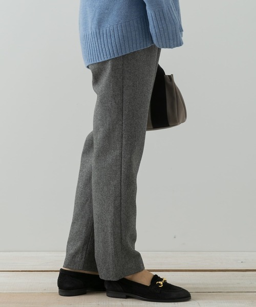 URBAN RESEARCH Sonny Label(アーバンリサーチサニーレーベル)の「ツイードイージーストレートパンツ(その他パンツ・レディース・ブラック/グレー・FREE)」の9枚目の写真