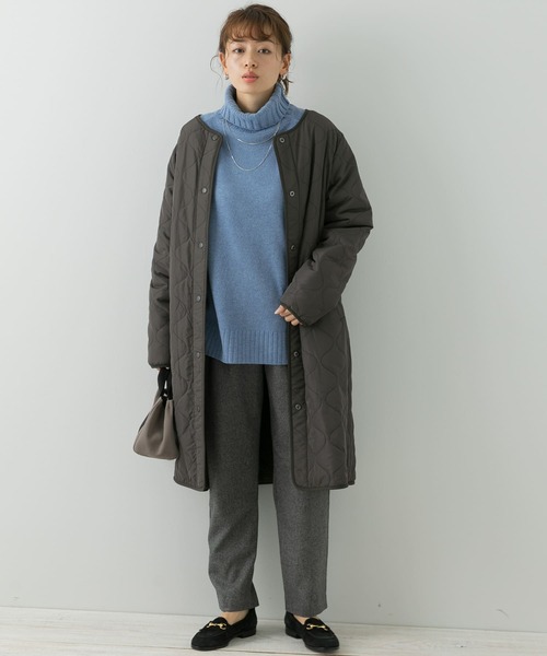 URBAN RESEARCH Sonny Label(アーバンリサーチサニーレーベル)の「ツイードイージーストレートパンツ(その他パンツ・レディース・ブラック/グレー・FREE)」の11枚目の写真