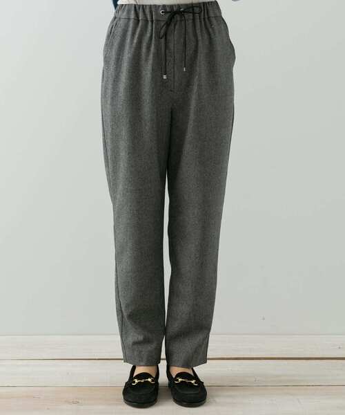 URBAN RESEARCH Sonny Label(アーバンリサーチサニーレーベル)の「ツイードイージーストレートパンツ(その他パンツ・レディース・ブラック/グレー・FREE)」の13枚目の写真