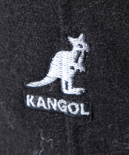 KANGOL（カンゴール）の「WEGO/Wool Ushanka（キャップ・メンズ・ブラック/グレー系その他2・FREE）」の7枚目の写真