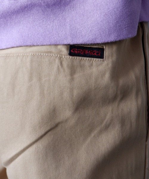Gramicci(グラミチ)の「GRAMICCI/グラミチ Ws GRAMICCI PANTS ウィメンズ グラミチパンツ G202-OGT(チノパンツ・レディース・ホワイト/ベージュ/ネイビー/ブラウン・MEDIUM)」の8枚目の写真