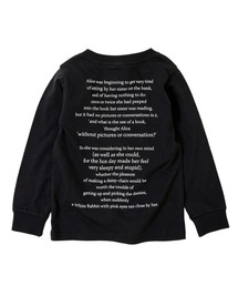 devirock | デビラボ 袖リブバックプリント長袖Tシャツ(Tシャツ/カットソー)