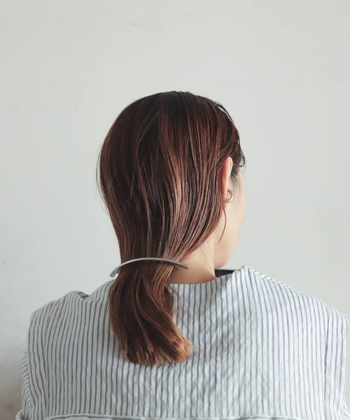 rapiecage(ラピエサージュ)の「スリムパイプロングバレッタ(バレッタ/ヘアクリップ・レディース・シルバー/ゴールド・FREE)」の7枚目の写真