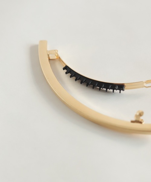 rapiecage(ラピエサージュ)の「スリムパイプロングバレッタ(バレッタ/ヘアクリップ・レディース・シルバー/ゴールド・FREE)」の19枚目の写真