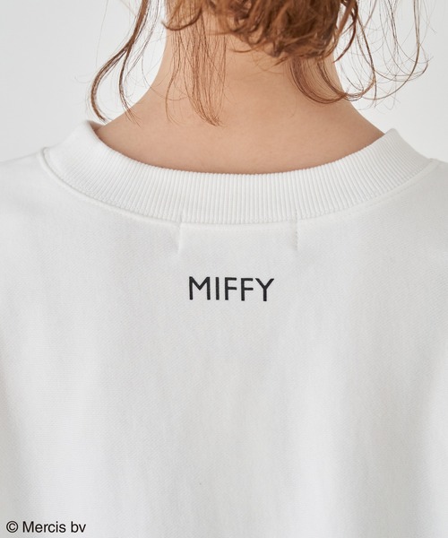 Miffy( ミッフィー)の「【miffy×ROPE' PICNIC】裏毛プルオーバー(スウェット・レディース・ホワイト/ブラック/ホワイト系その他・38)」の8枚目の写真