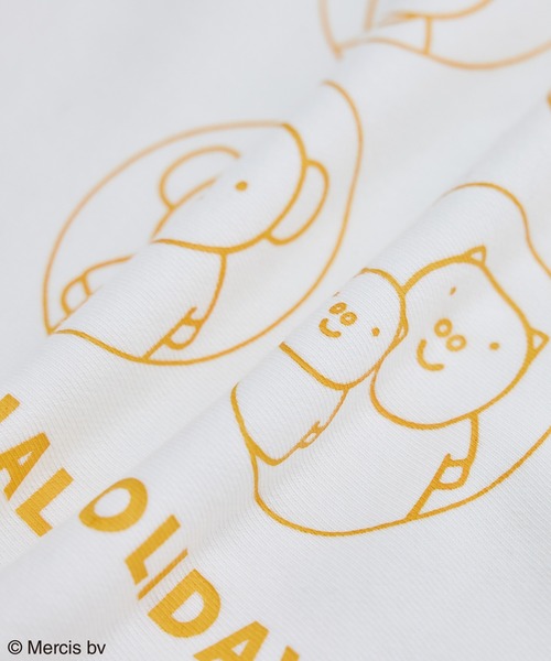 Miffy( ミッフィー)の「【miffy×ROPE' PICNIC】裏毛プルオーバー(スウェット・レディース・ホワイト/ブラック/ホワイト系その他・38)」の5枚目の写真