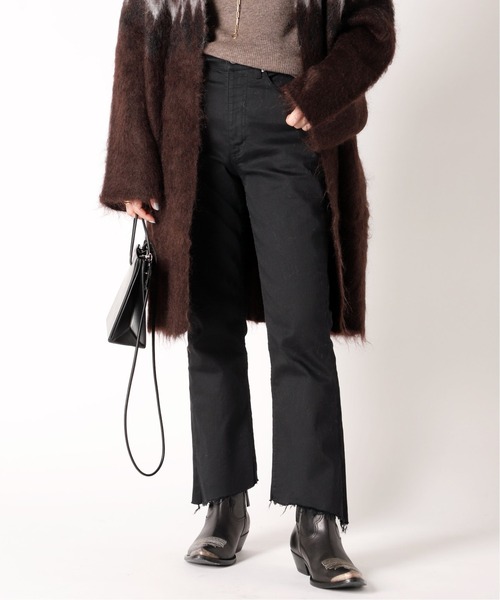 AP STUDIO(エーピーストゥディオ)の「Hem cut イージーデニム(デニムパンツ・レディース・ブラック・38/36/34)」の11枚目の写真