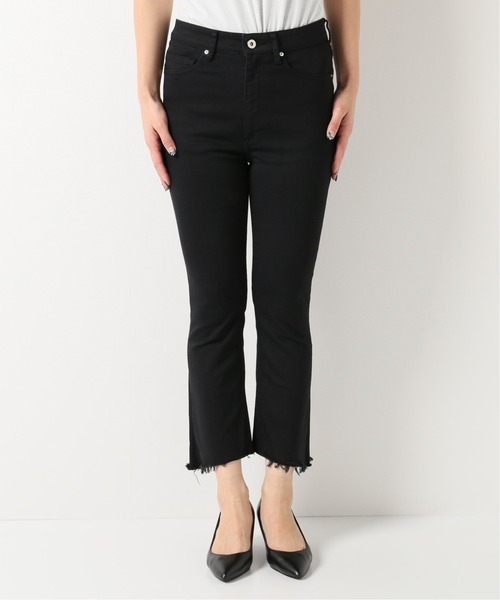 AP STUDIO(エーピーストゥディオ)の「Hem cut イージーデニム(デニムパンツ・レディース・ブラック・38/36/34)」の16枚目の写真