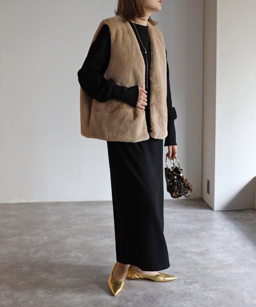 バックヘンリーワンピース（ワンピース）｜Bonjour Sagan