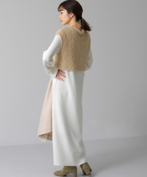 KBF | ニットSETカットソーワンピース(ワンピース)