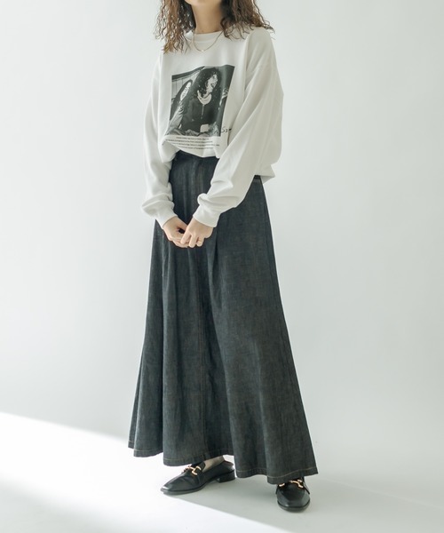 mystic（ミスティック）の「ジョースザボ別注スウェット Laughing girls（スウェット・レディース・オフホワイト・FREE）」の10枚目の写真