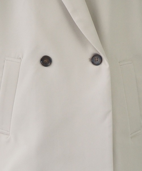 tiptop(ティップトップ)の「【セットアップ対応】ダブルボタンテーラーベスト(ベスト・レディース・ブラック/アイボリー/A/B/ダークブラウン/C・FREE)」の13枚目の写真