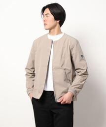 Grand PARK | ポイントタッチノーカラーブルゾン(ノーカラージャケット)