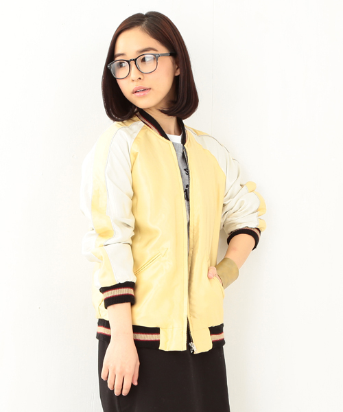 BEAMS BOY スカジャン リバーシブル 古着 テーラー東洋 BEAMS BOY ビームスボーイ リバーシブルスカジャン