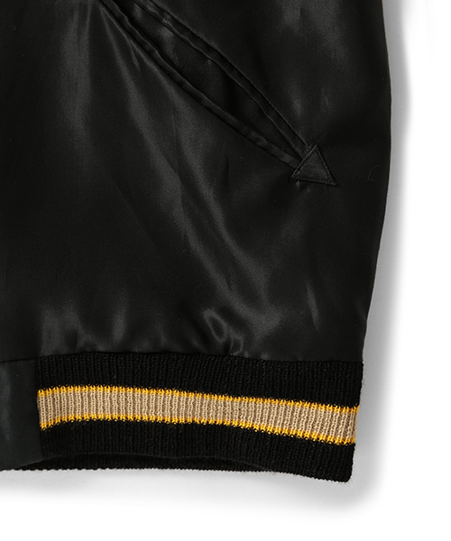 BEAMS BOY（ビームスボーイ）の「TOYO×BEAMS BOY / スカジャン（ブルゾン・レディース・ブラック×ゴールド・ONE SIZE）」の10枚目の写真