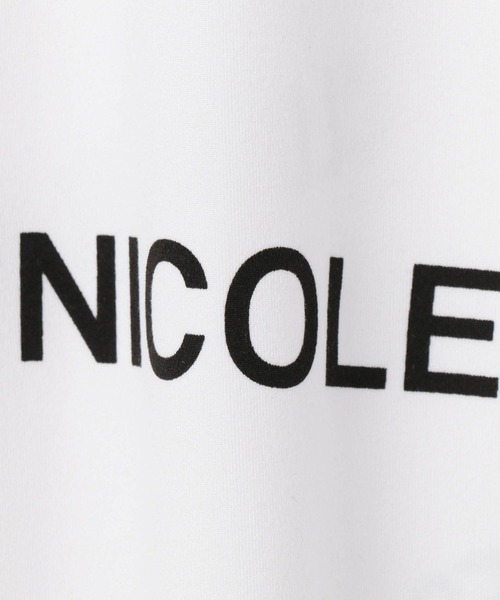 NICOLE CLUB FOR MEN（ニコルクラブフォーメン）の「ロゴプリントＴシャツ（Tシャツ/カットソー・メンズ・ネイビー/ホワイト/シルバーグレー/ブラック/ラベンダー・MEDIUM/LARGE/X-LARGE）」の13枚目の写真