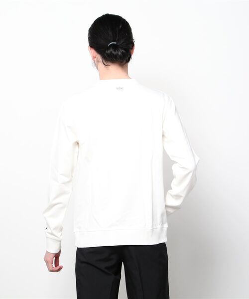 qwerty(クワーティ)の「qwerty (クワーティ)QT Cat Emboss Jersey Pullover(Tシャツ/カットソー・メンズ・ホワイト/ブラック・MEDIUM/LARGE/X-LARGE)」の10枚目の写真