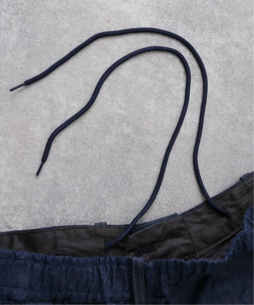 EDIFICE LA BOUCLE（エディフィスラブークル）の「【LA BOUCLE】2タック HUGEASY デニム（デニムパンツ・メンズ・ネイビー・1/2）」の9枚目の写真