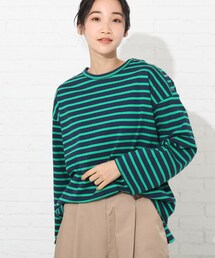 Cutie Blonde | 【S-L】天竺ボーダーカットソー(Tシャツ/カットソー)