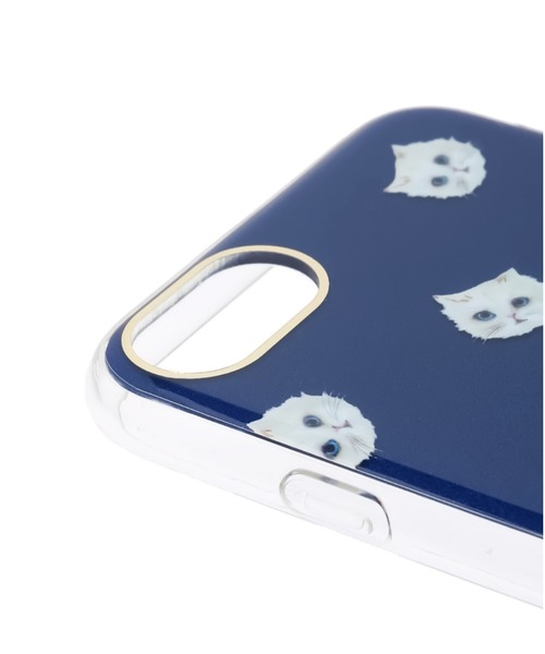 PAUL&JOE(ポールアンドジョー)の「【めざましテレビ紹介アイテム】ポール&ジョー マークス iPhoneSE2・SE3対応 スマホカバー(背面ケース)(スマホケース/カバー・レディース・ネイビー/イエロー/アイボリー・FREE)」の6枚目の写真