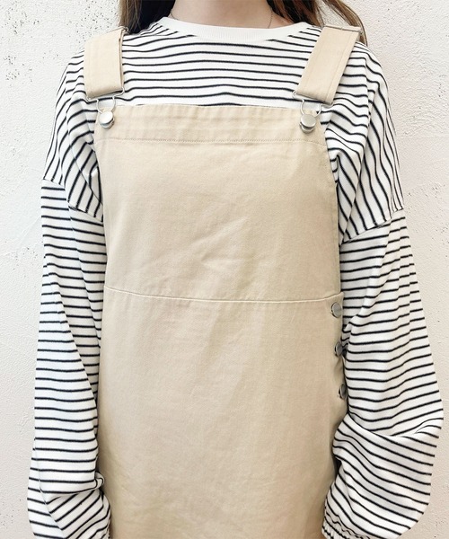 PairPair（ペアペア）の「マーメイドジャンスカ（つなぎ/オールインワン・レディース・オレンジ/ライトベージュ・フリー）」の10枚目の写真