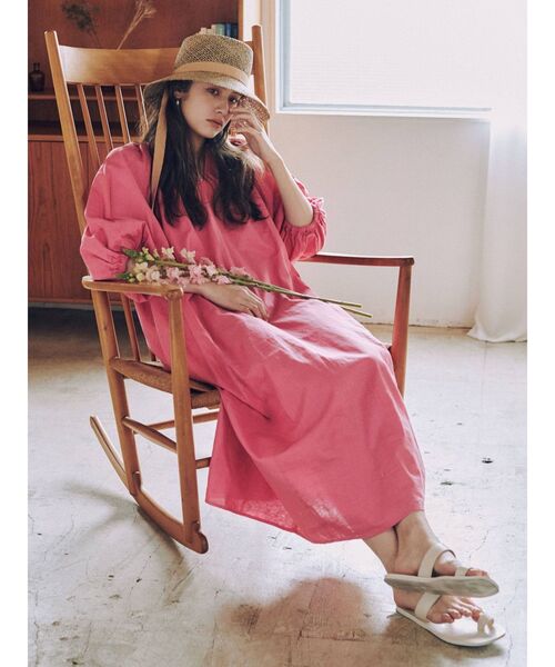 Ungrid（アングリッド）の「リボンデザイン雑材HAT（ハット・レディース・ベージュ・FREE）」の3枚目の写真