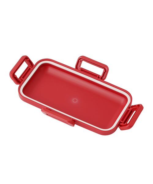 MILKFED.（ミルクフェド）の「LIFE STYLE｜LOGO LUNCH BOX RED（お弁当箱・レディース・レッド・ONE SIZE）」の12枚目の写真