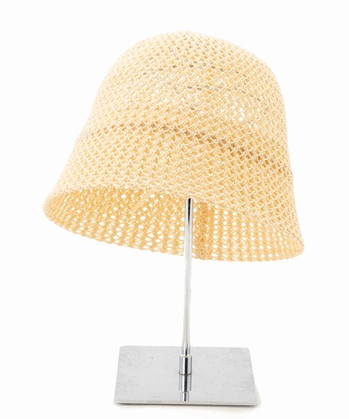 CONTROL FREAK / CTFK(コントロールフリーク)の「CONTROL FREAK(コントロールフリーク)透かしサーモバケット(ハット・レディース・アイボリー/ブラック/グレー/カーキ・FREE)」の5枚目の写真