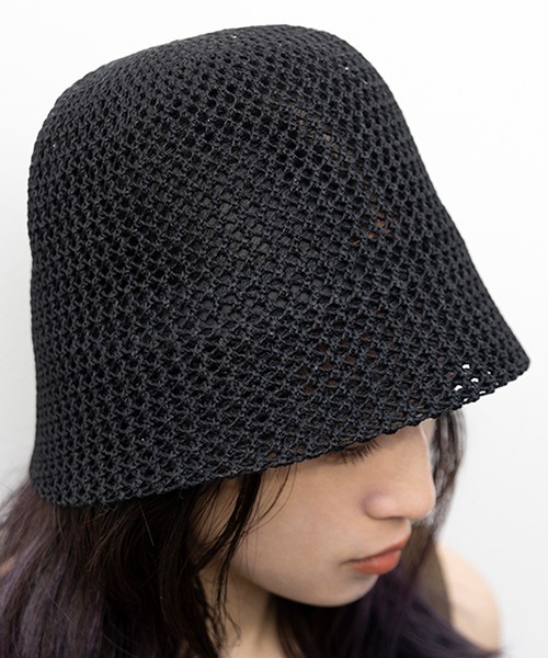 CONTROL FREAK / CTFK(コントロールフリーク)の「CONTROL FREAK(コントロールフリーク)透かしサーモバケット(ハット・レディース・アイボリー/ブラック/グレー/カーキ・FREE)」の18枚目の写真