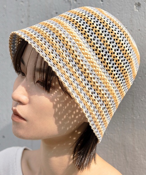 CONTROL FREAK / CTFK(コントロールフリーク)の「CONTROL FREAK(コントロールフリーク)透かしサーモバケット(ハット・レディース・アイボリー/ブラック/グレー/カーキ・FREE)」の22枚目の写真