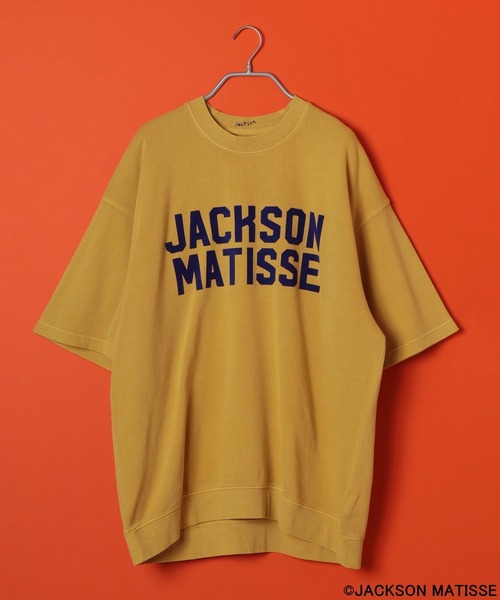BAYFLOW(ベイフロー)の「【JACKSON MATISSE(ジャクソンマティス)×BAYFLOW】ハーフスリーブTEE(Tシャツ/カットソー・メンズ・チャコール/グリーン/ピンク/イエロー・LARGE/MEDIUM)」の6枚目の写真