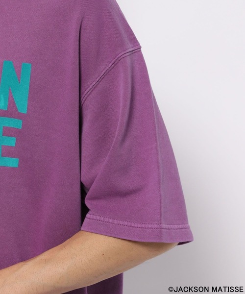 BAYFLOW(ベイフロー)の「【JACKSON MATISSE(ジャクソンマティス)×BAYFLOW】ハーフスリーブTEE(Tシャツ/カットソー・メンズ・チャコール/グリーン/ピンク/イエロー・LARGE/MEDIUM)」の11枚目の写真