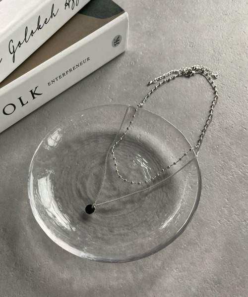 iso（イソ）の「ボール×スキニーチェーン２連ネックレス（ネックレス・レディース・シルバー/ゴールド・FREE）」の19枚目の写真