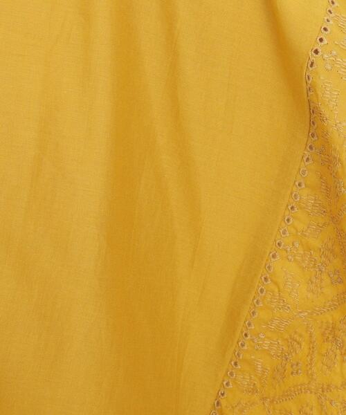 Cutie Blonde（キューティーブロンド）の「◆【インド綿】刺繍ブラウス（シャツ/ブラウス・レディース・マスタード/ダークオレンジ/ライトグリーン/オフホワイト・00）」の11枚目の写真