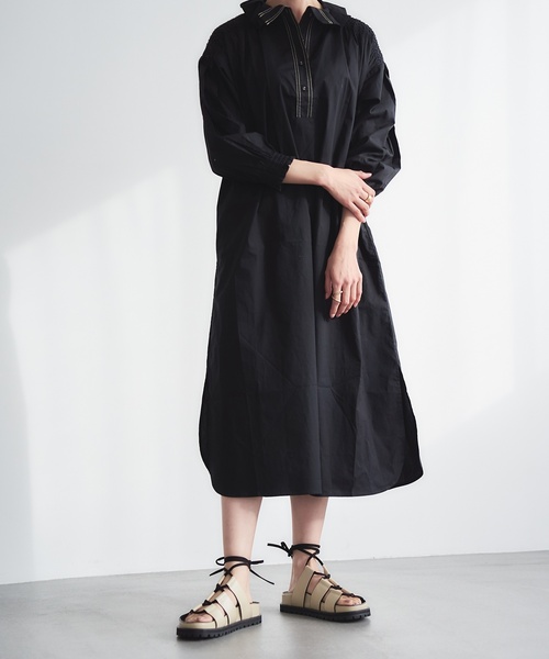 GRISE（グリーズ）の「GRISE レザーVIBRAMレースUPサンダル（サンダル・レディース・ブラック系その他/ベージュ・38/36/37/35/39）」の18枚目の写真