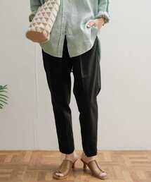 URBAN RESEARCH DOORS | リネン混テーパードイージーパンツ(その他パンツ)